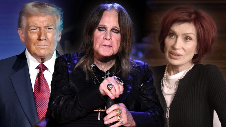 Sharon Osbourne Got a Donald Trump Voicemail and King Charles Letter After Ozzy Osbourne's Death